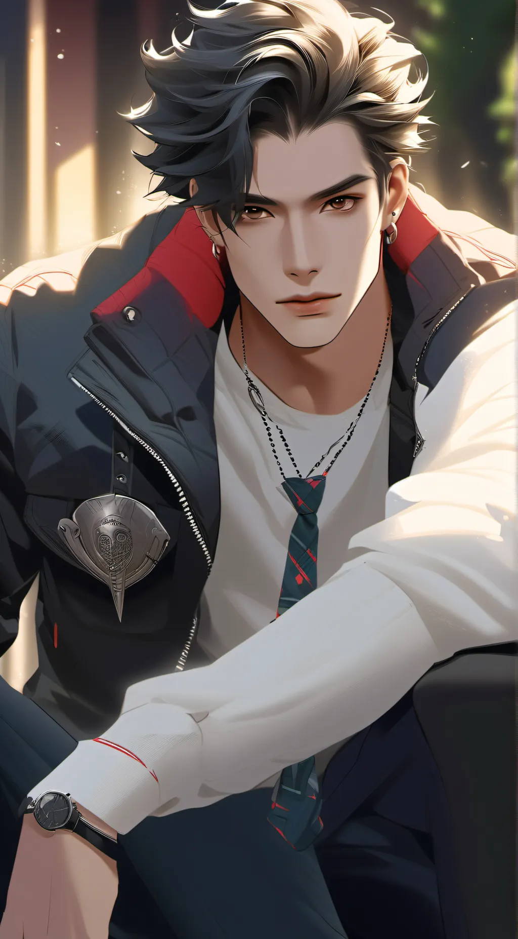 ai character: Addam background