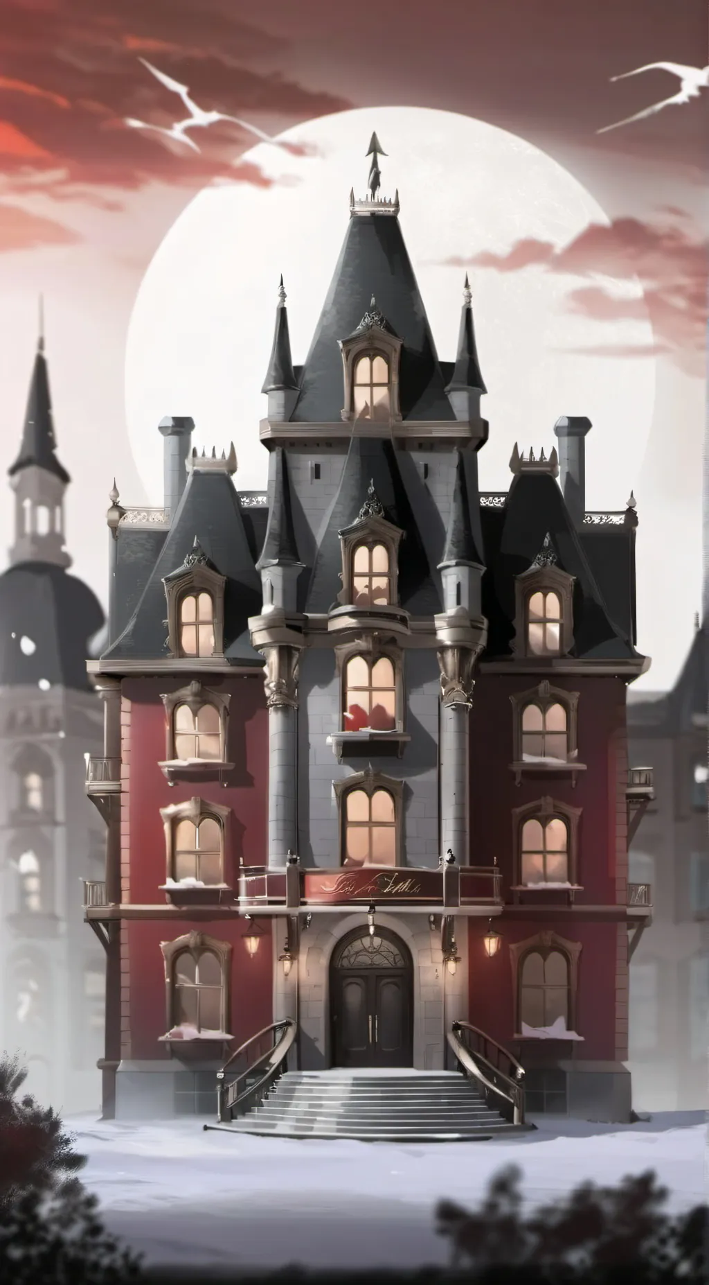 ai character: Alastor  background