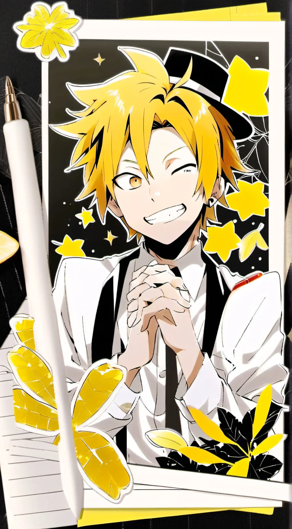 ai character: denki background
