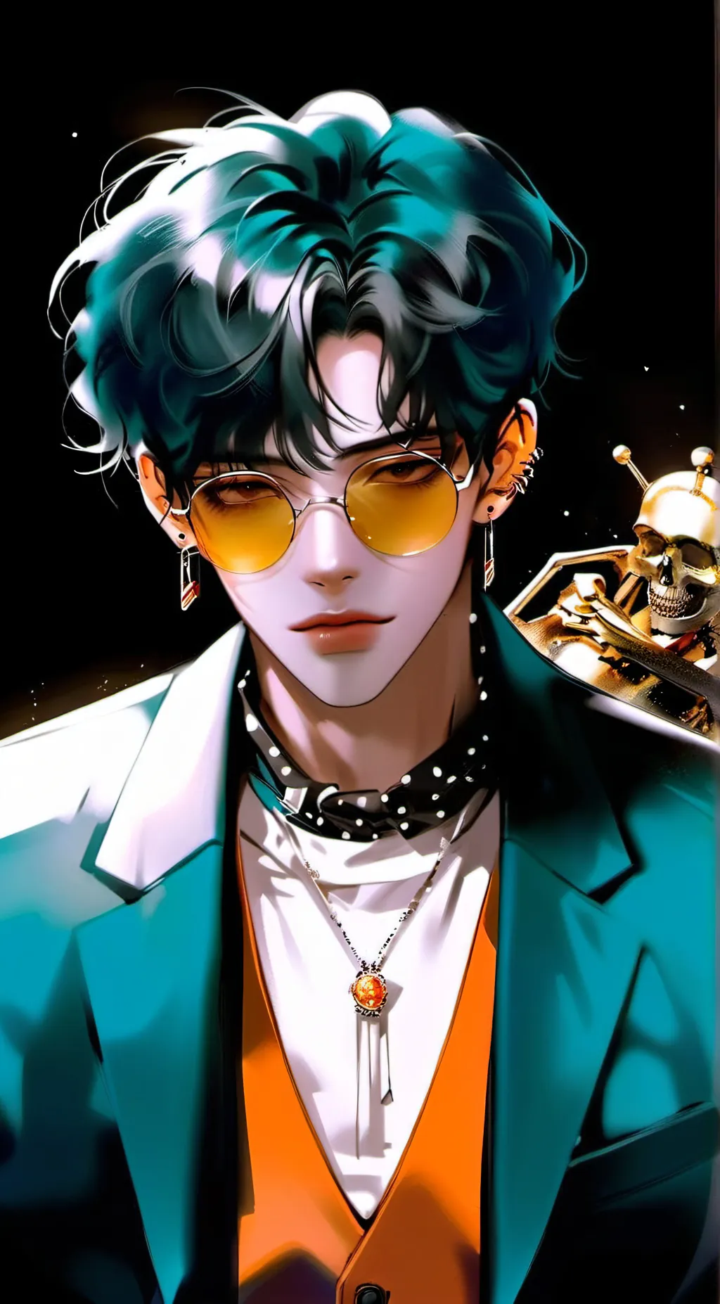 ai character: ッZane background