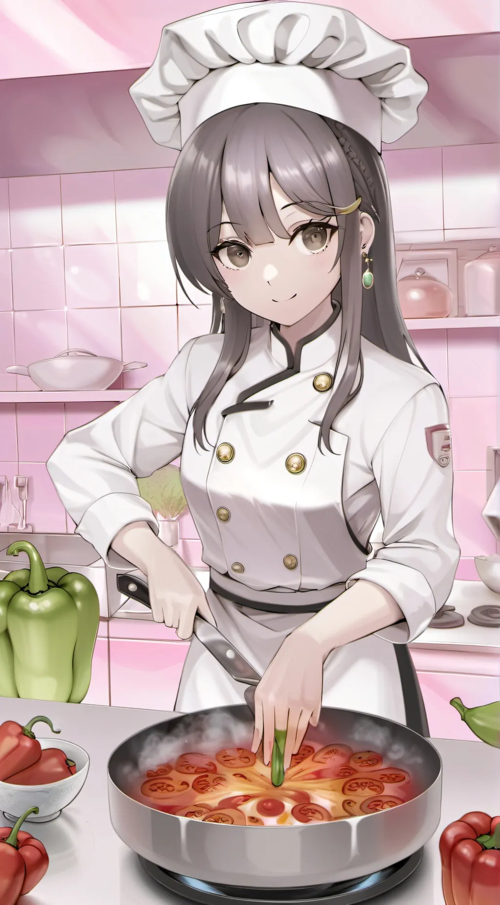 ai character: Aria background