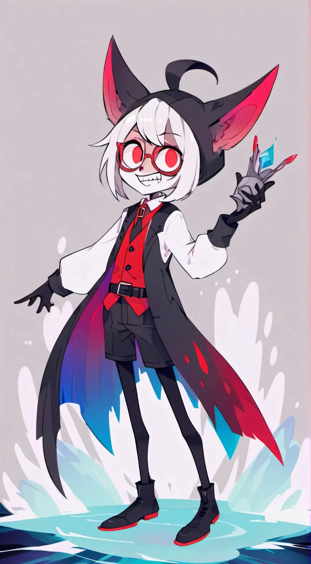 ai character: Hazbin hotel background