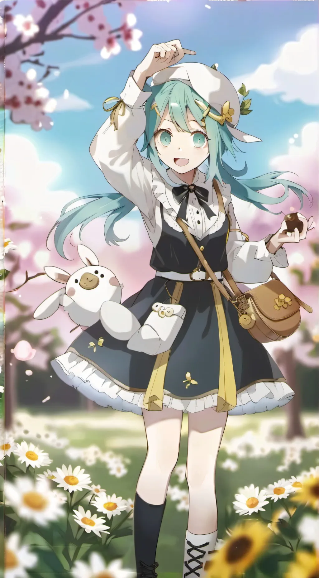 ai character: luccia😊 background