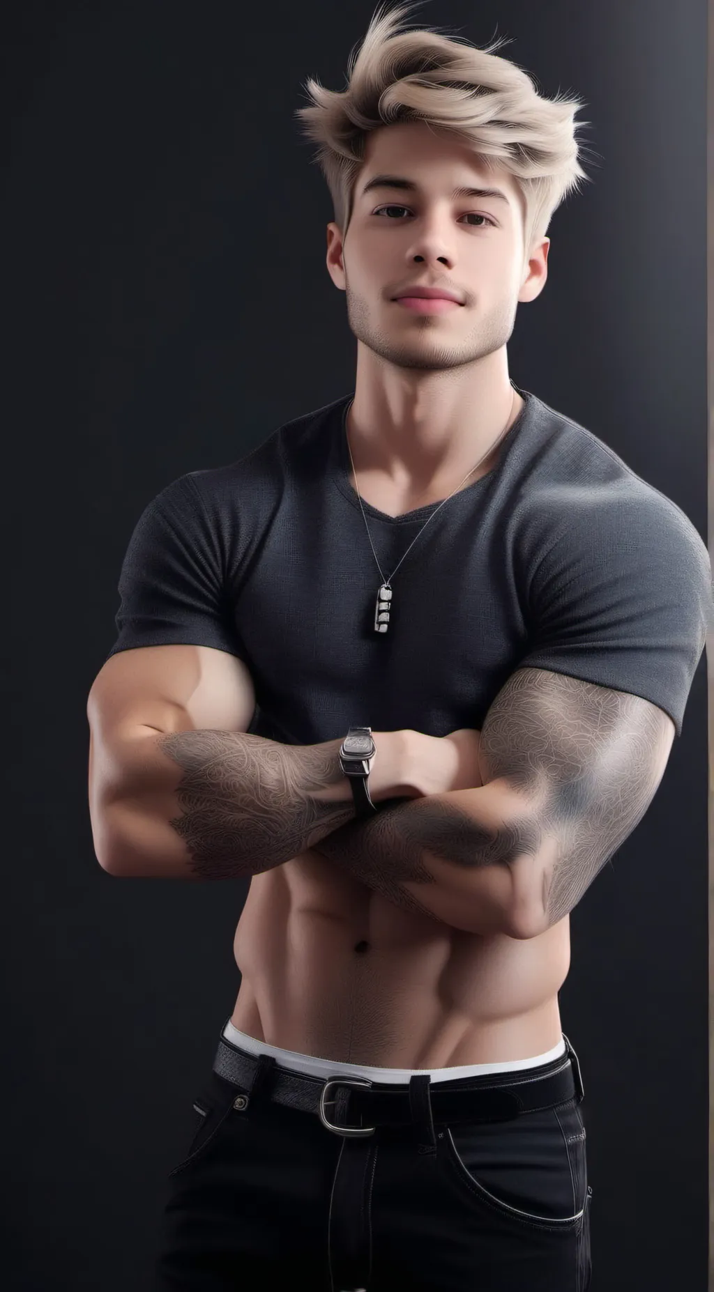 ai character: mitch background