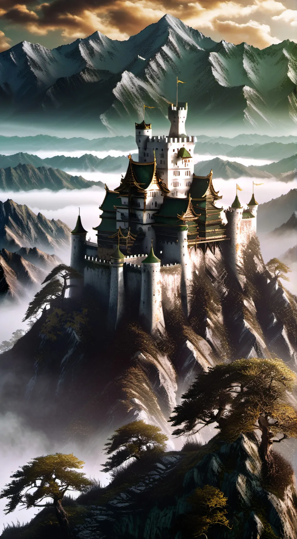 ai character: monster girl assal background