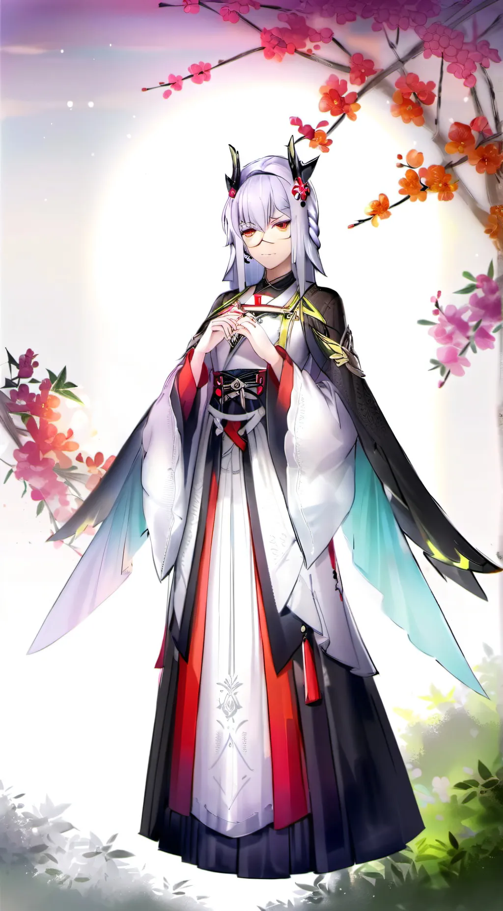 ai character: Lilac  background