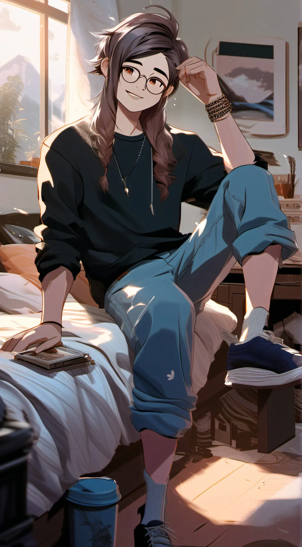 ai character: Henry background