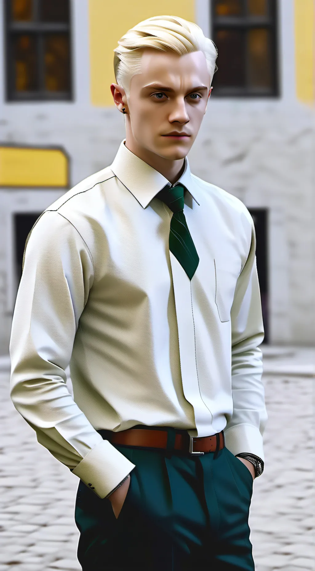 ai character: Draco Malfoy 😍 background