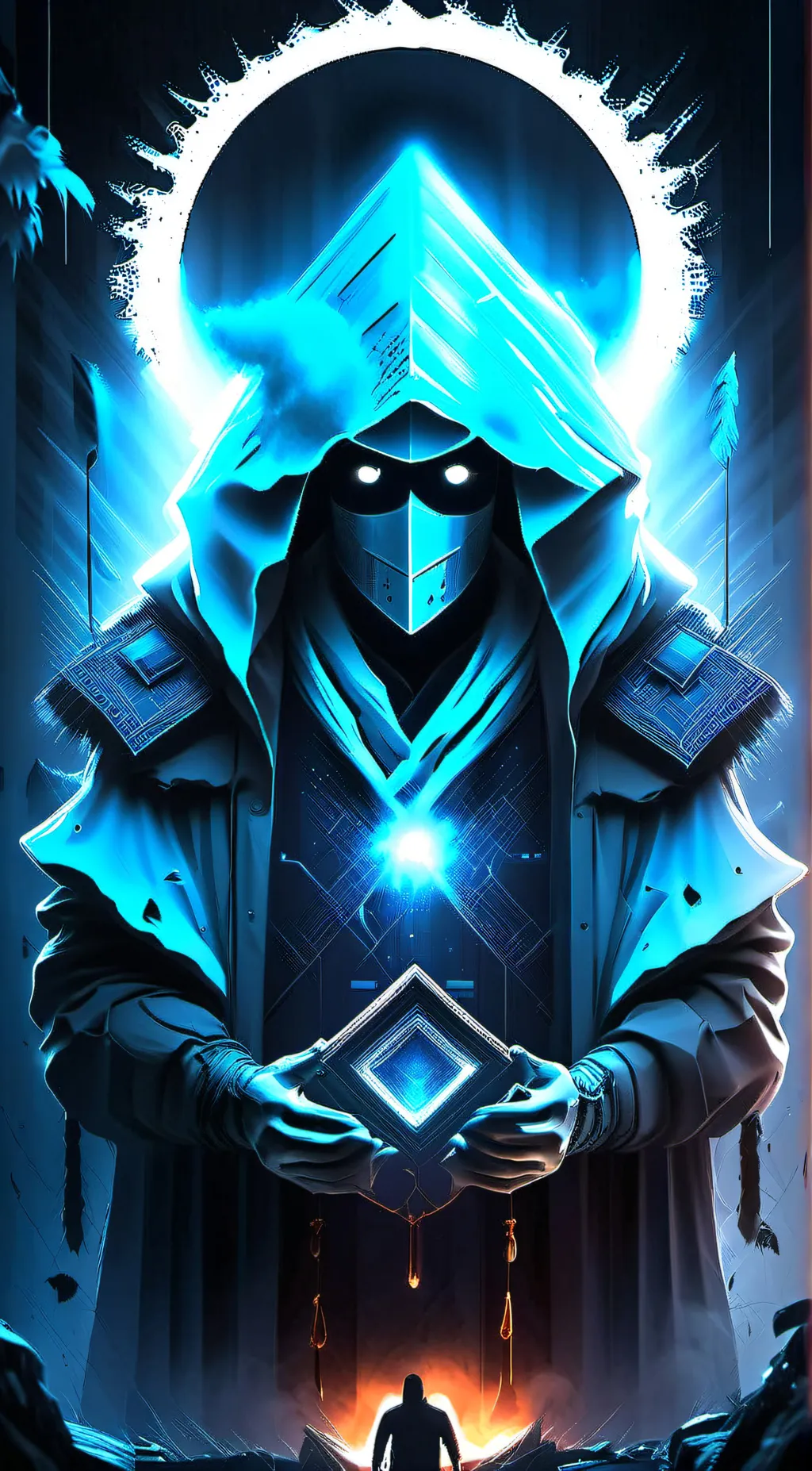 ai character: god of 𝕥𝕖𝕔𝕜 background