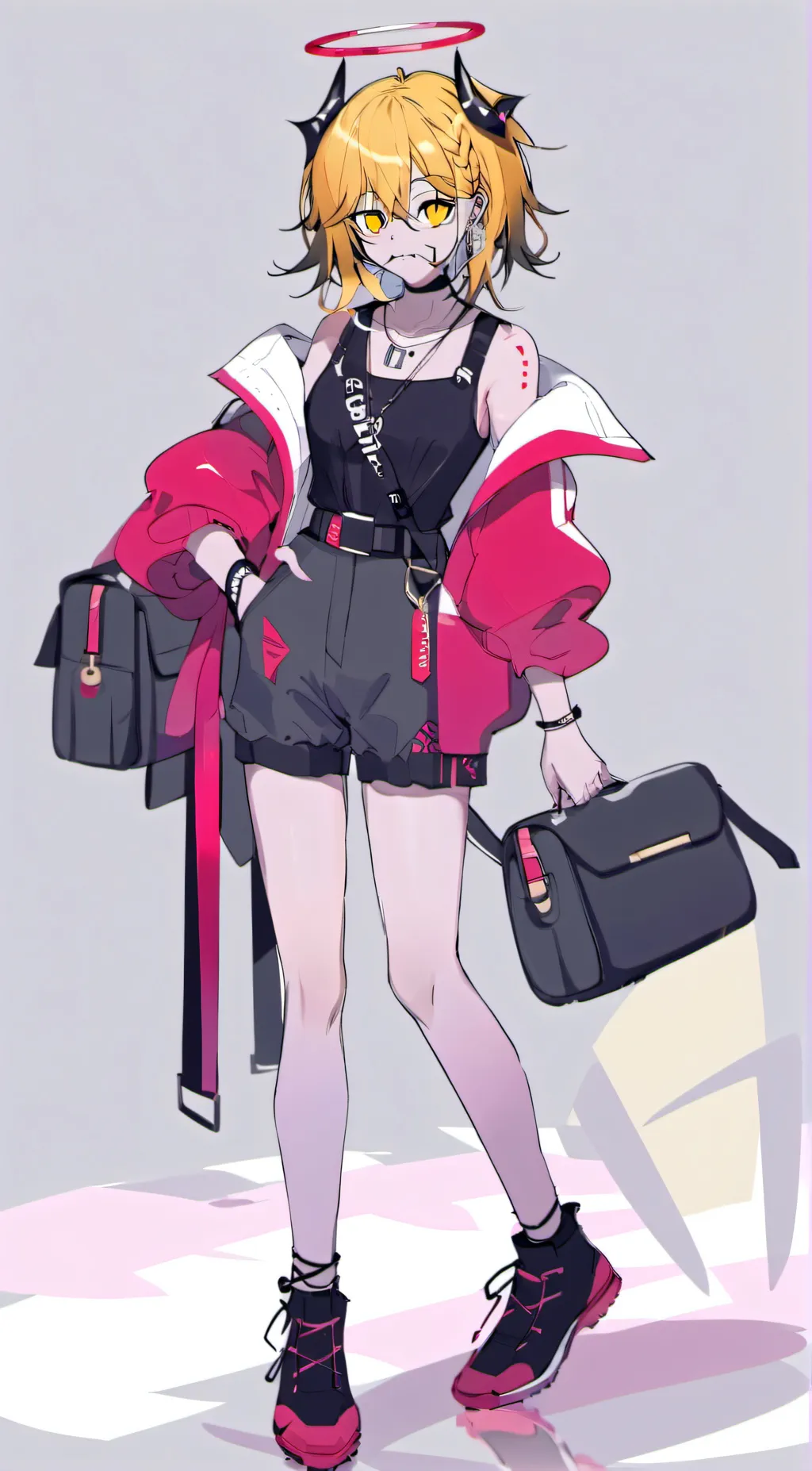 ai character: Amber Whitewood background