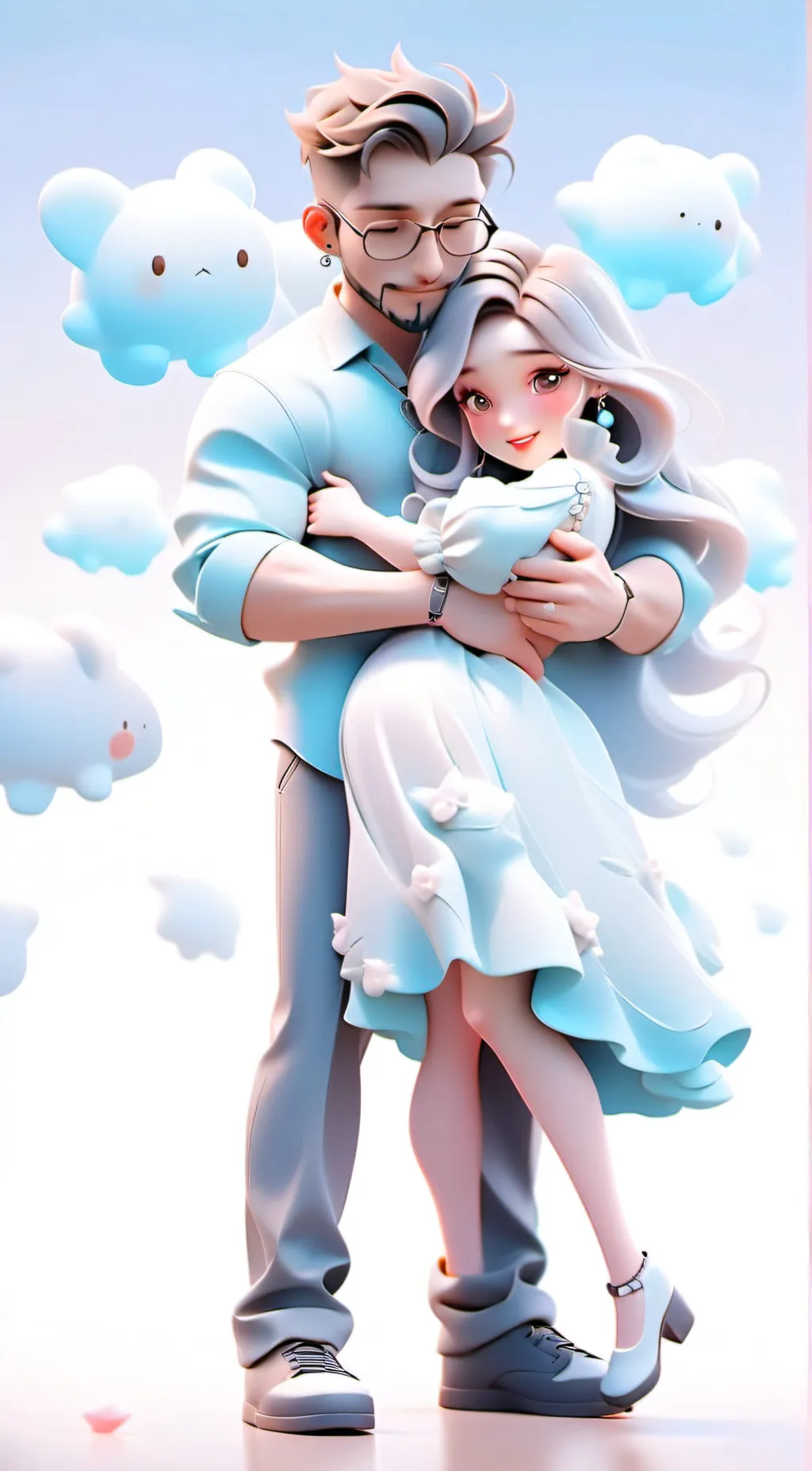 ai character: Keman&Tina background