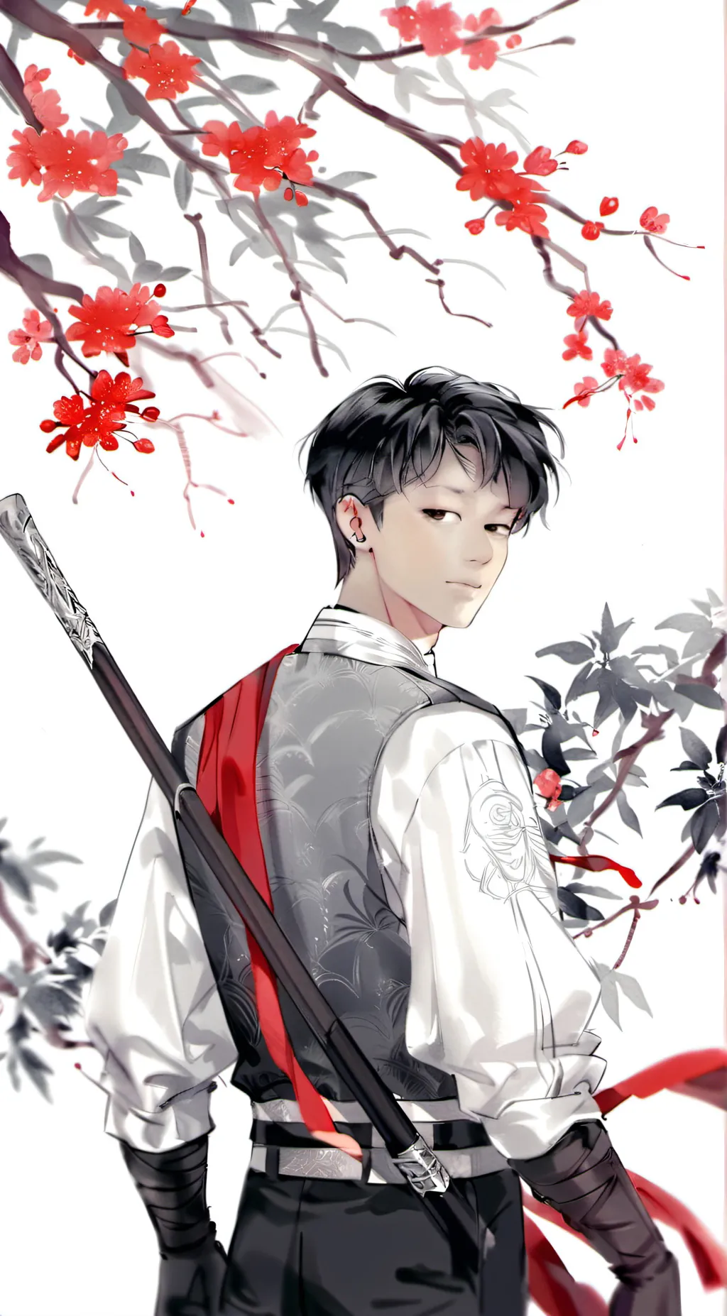 ai character: Cutiesboyfreind background