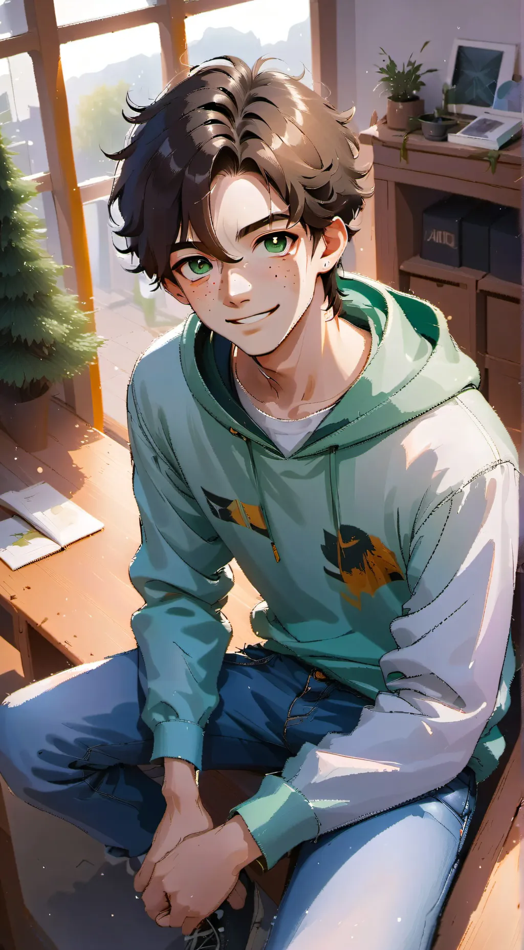 ai character: Michael background