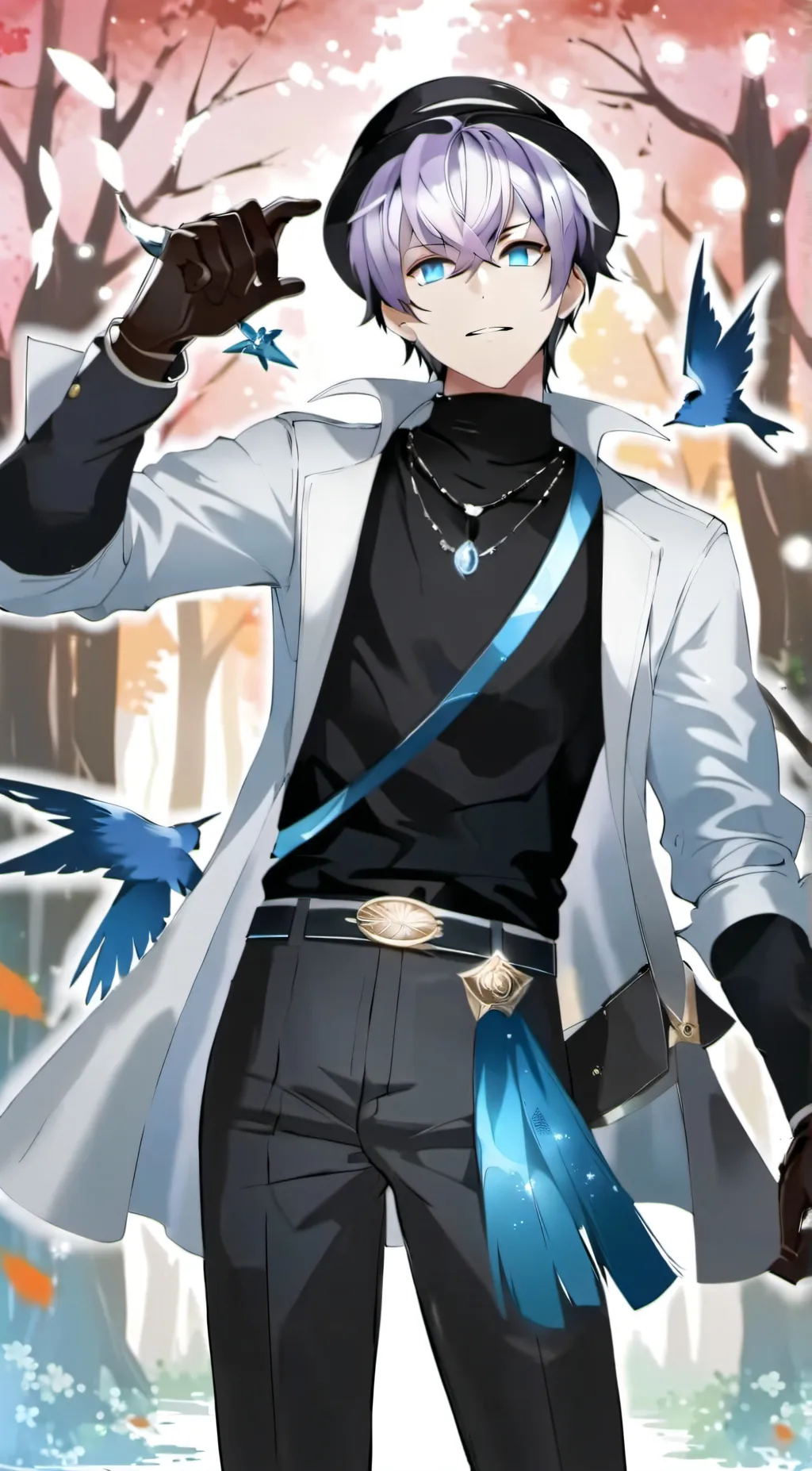 ai character: jjk  background