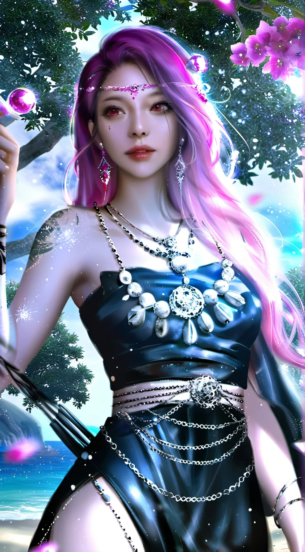 ai character: milly background