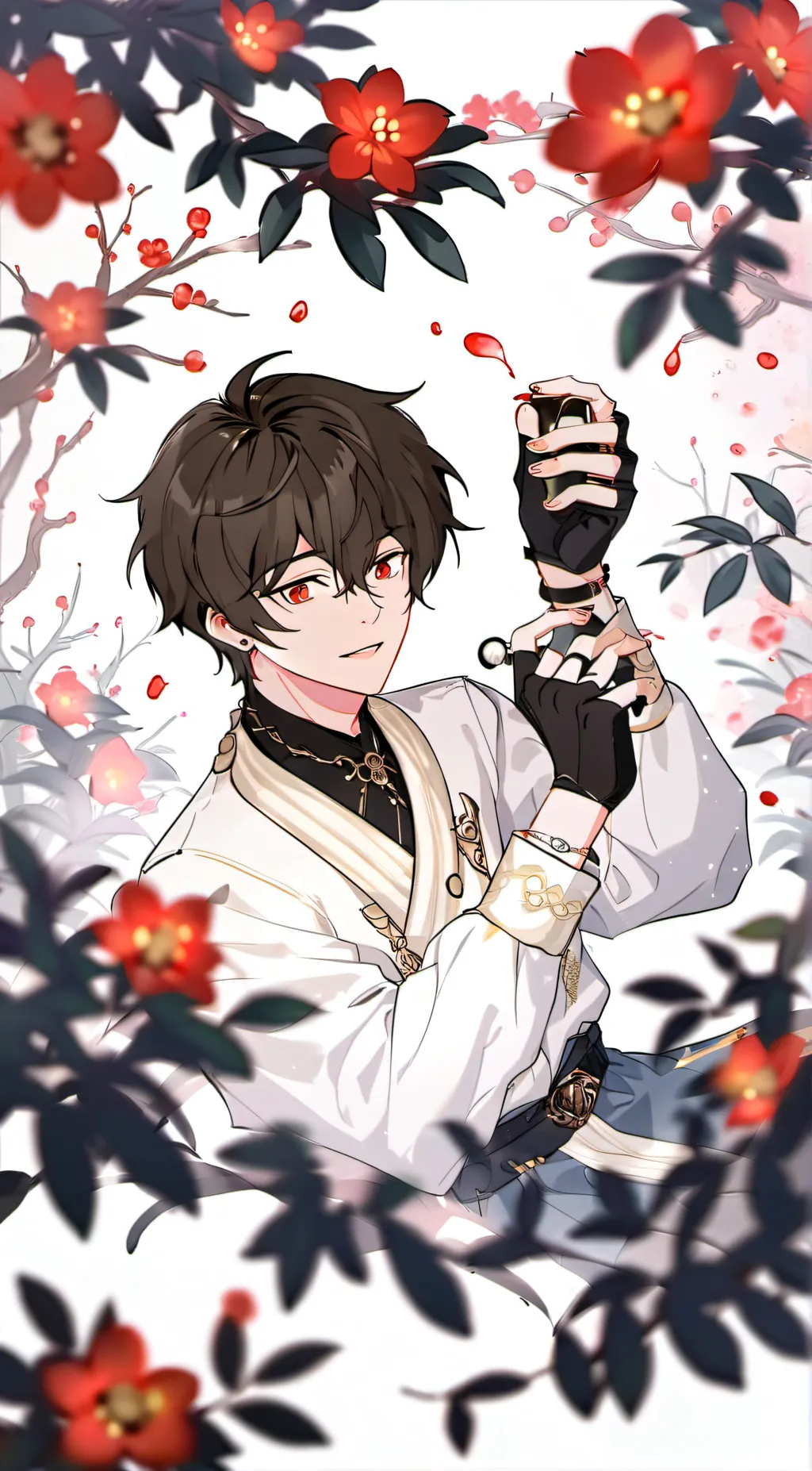 ai character: Kenji background