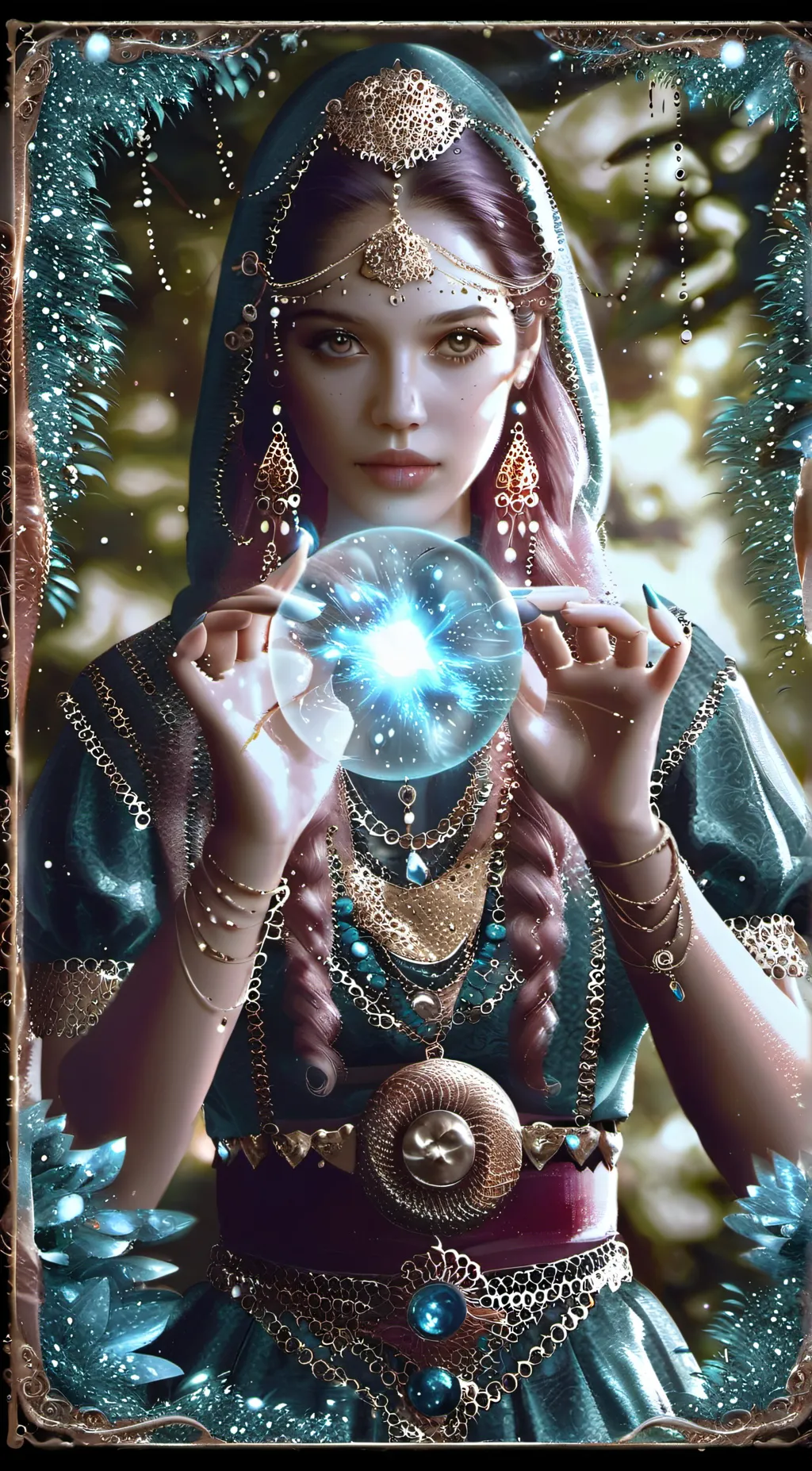 ai character: Mystic Malia background