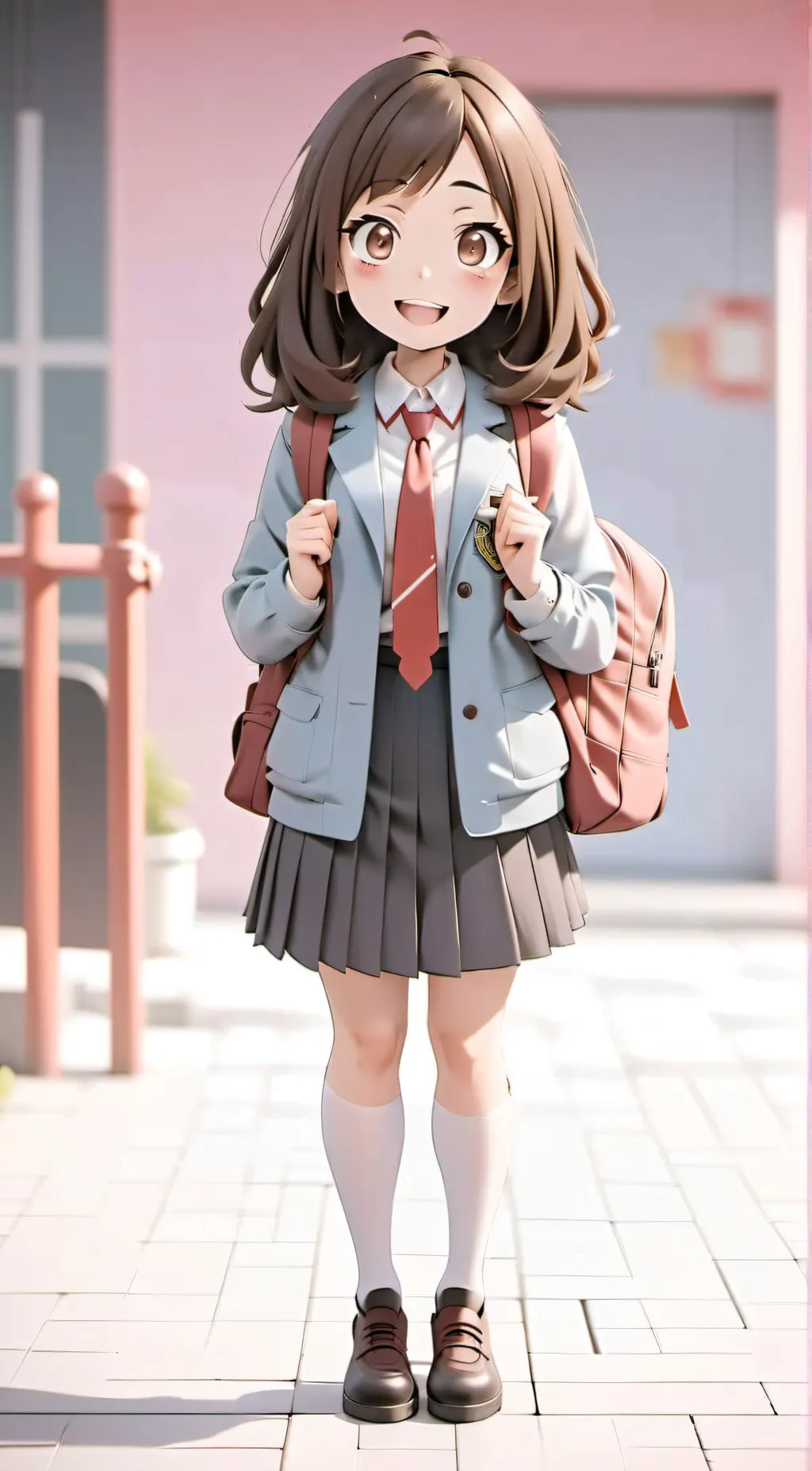 ai character: Ochaco Ururaka background