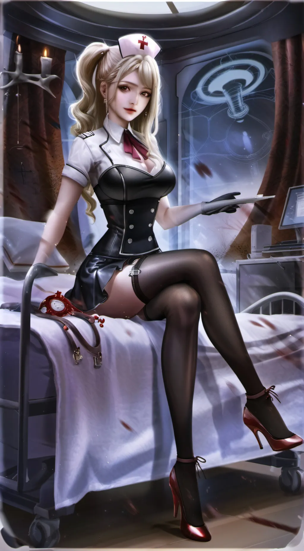 ai character: Lisa Campbell  background