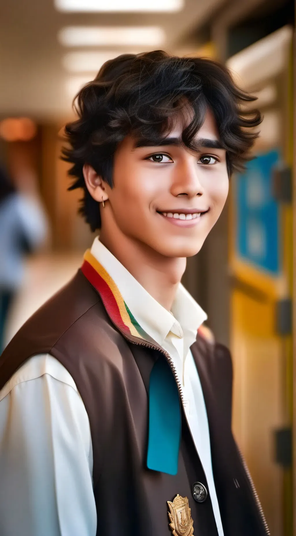 ai character: Ethan Morales  background