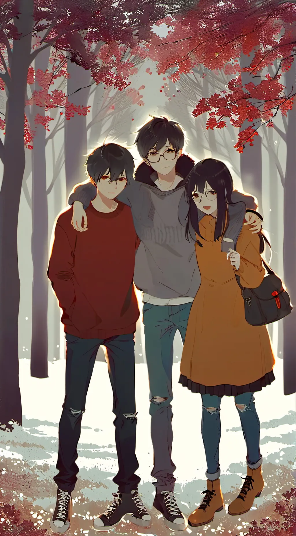 ai character: alex alan emily background