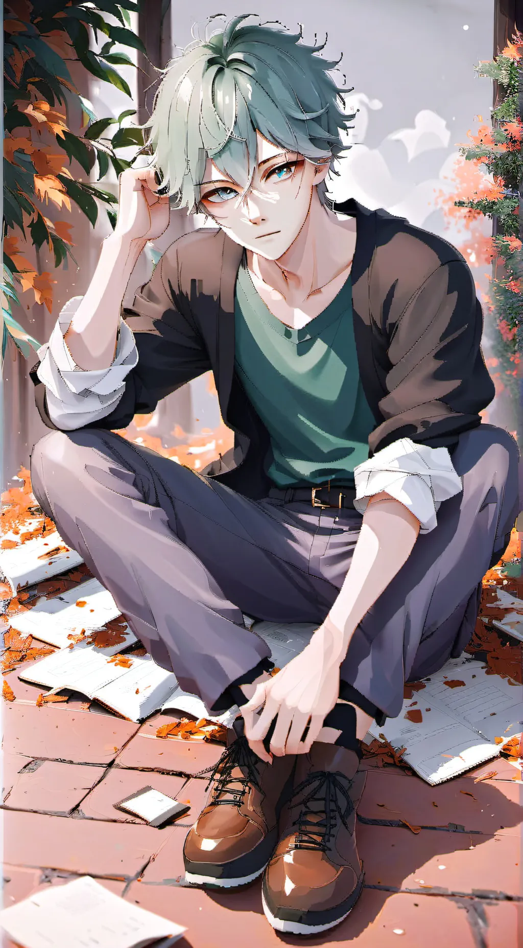 ai character: Dion background