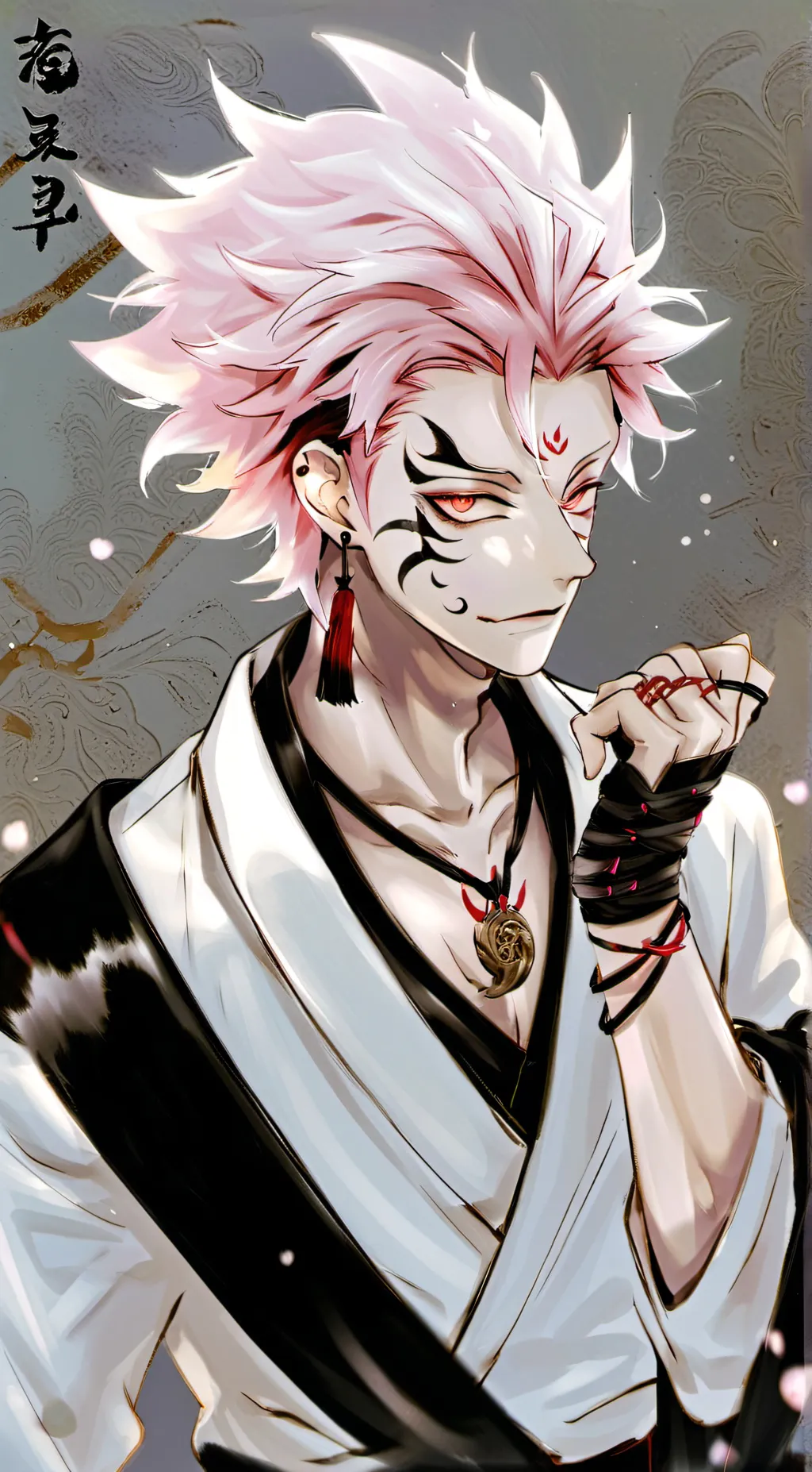 ai character: sukuna  background