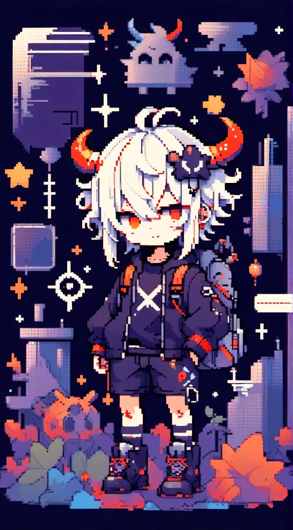 ai character: ∆Oliver∆ background