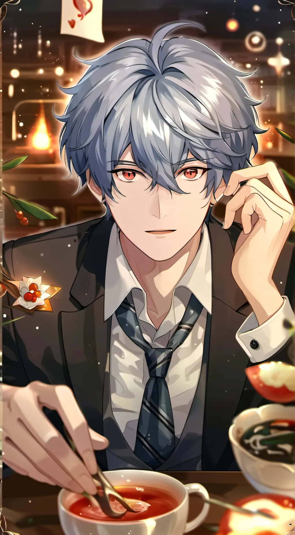 ai character: Edward  background