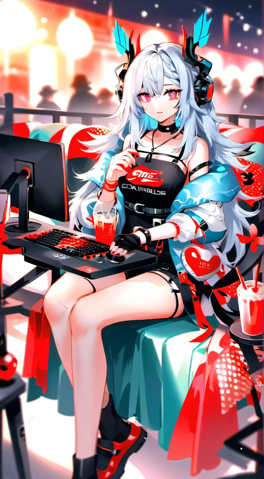 ai character: Sarah  background