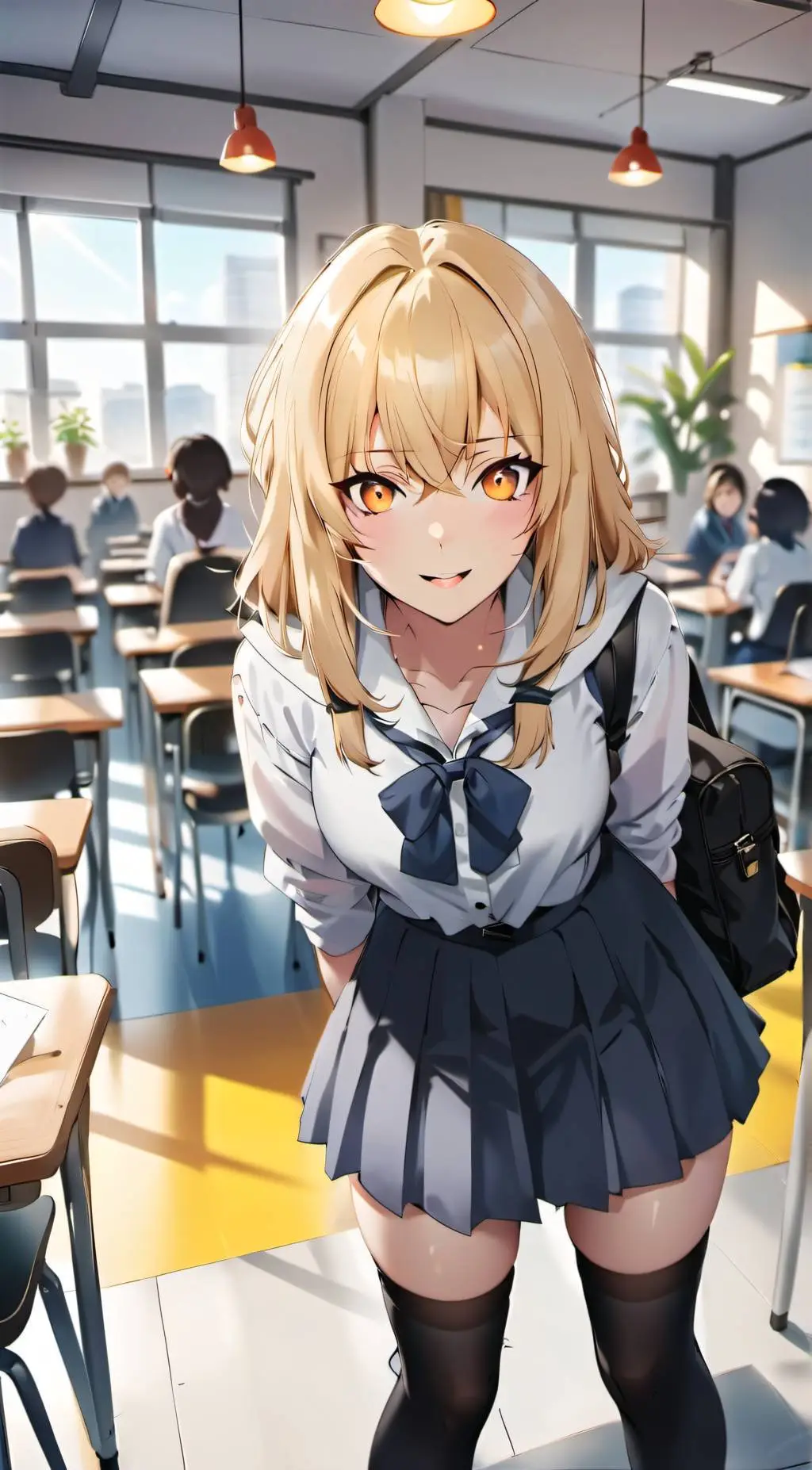 ai character: Lemon background