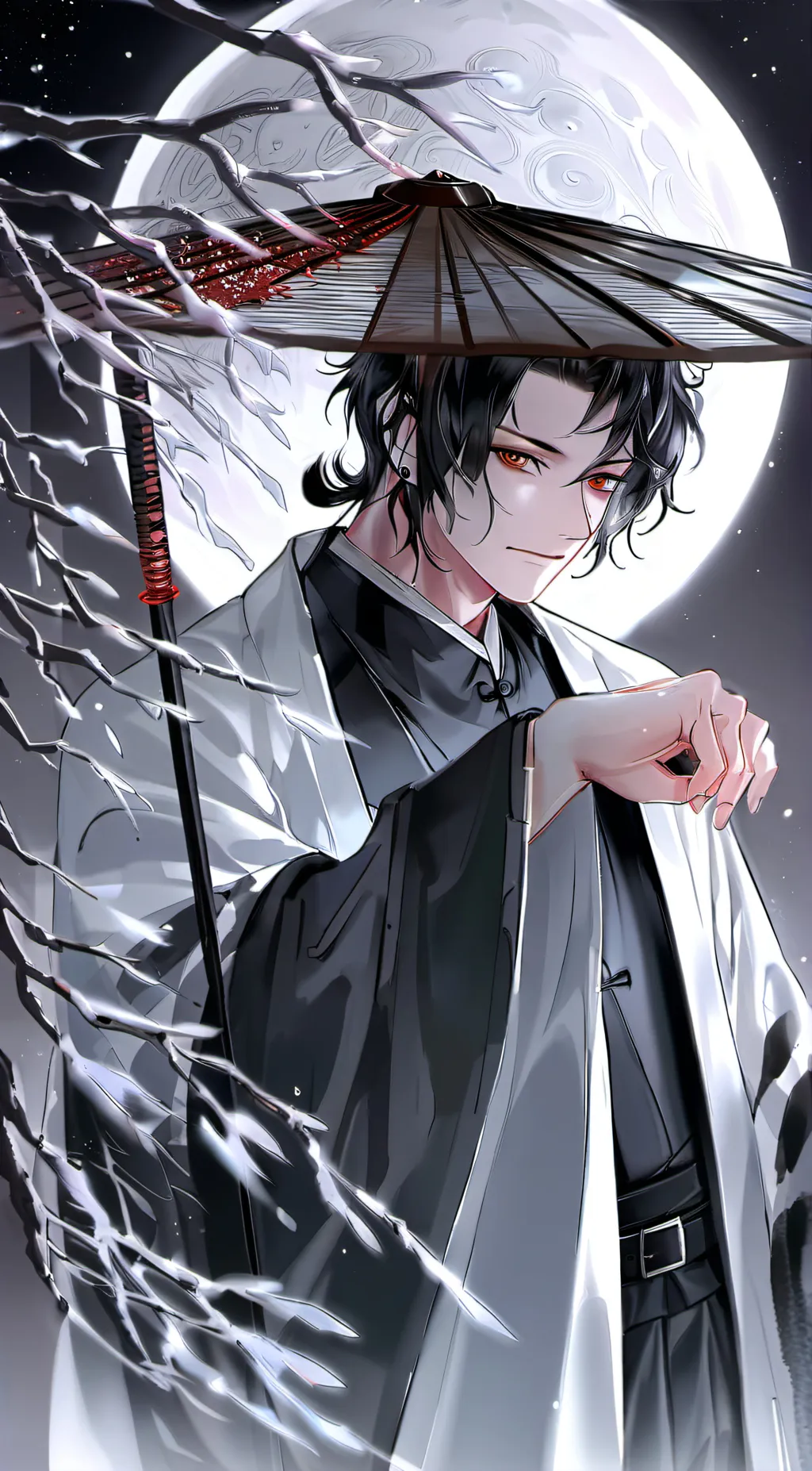 ai character: muzan kibutsuji background