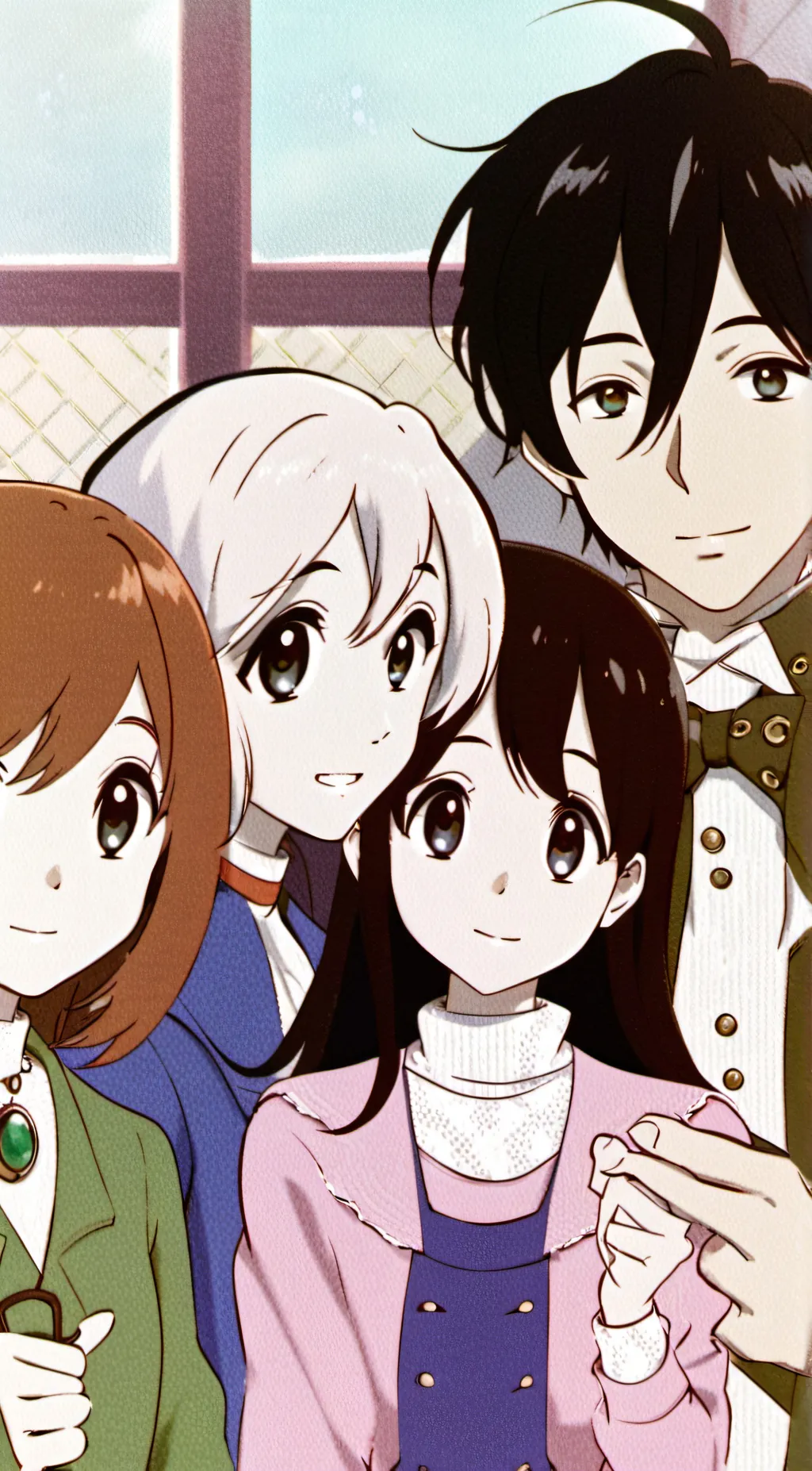 ai character: Children  background