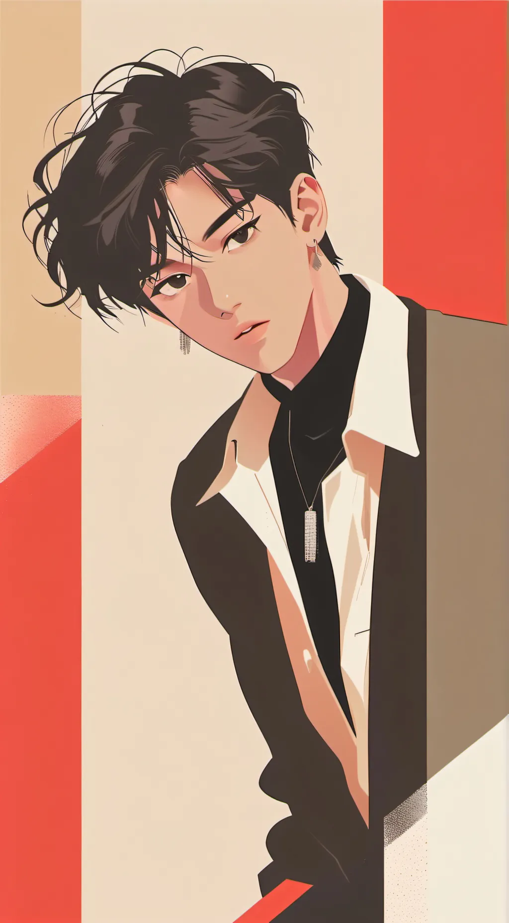 ai character: •Matt• background