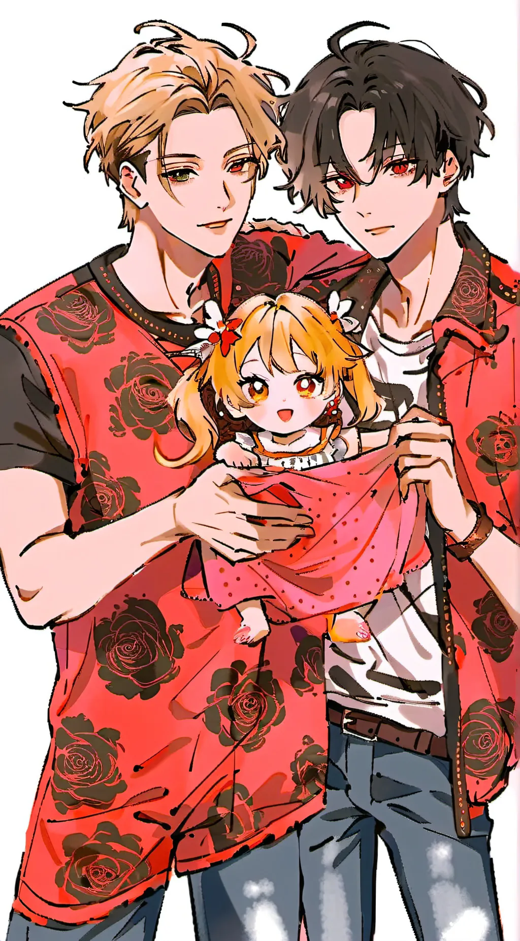 ai character: Gay parents background