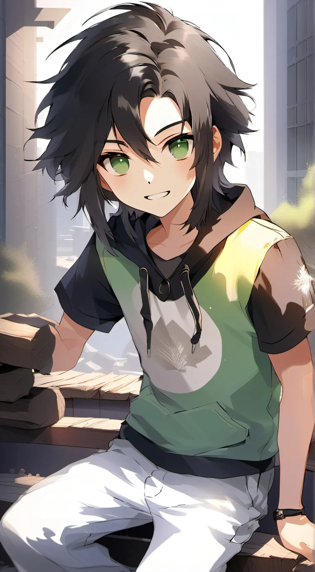 ai character: Mich background