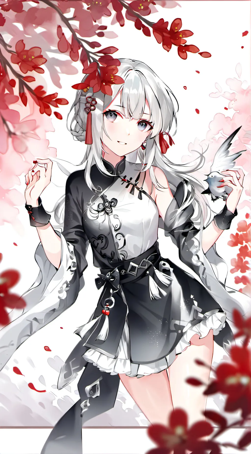 ai character: 白嫣然 background
