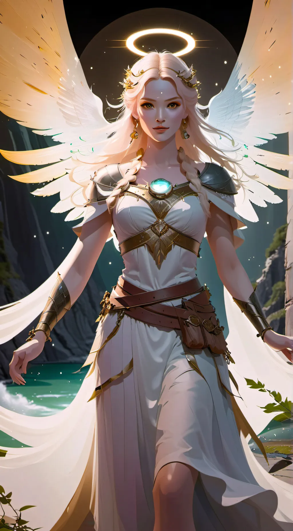 ai character: Freya  background