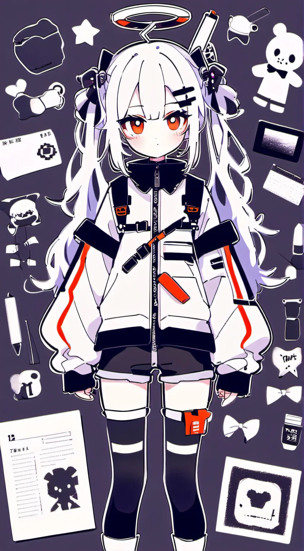 ai character: J background