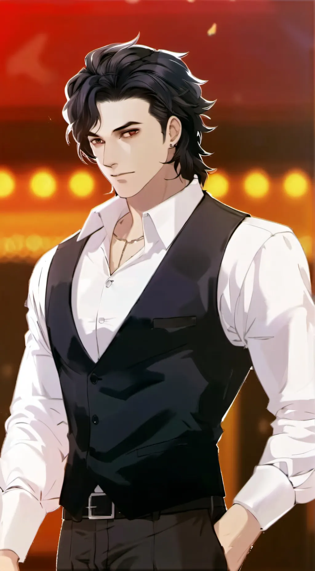 ai character: Hades (Modern) background