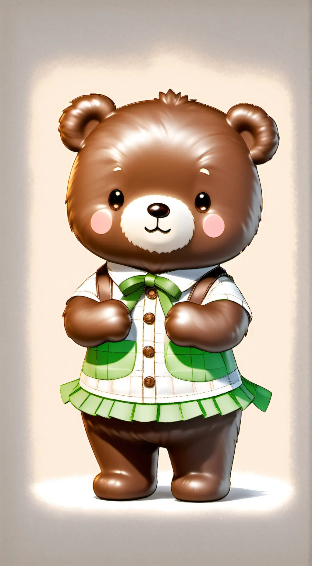 ai character: Choco  background