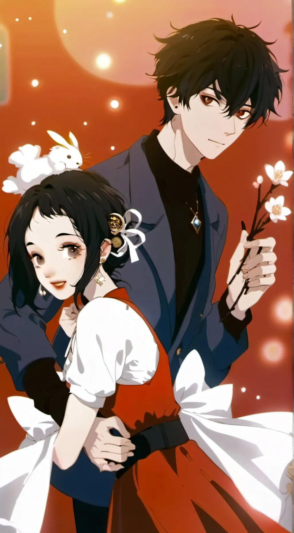 ai character: HH x Gladiator  background