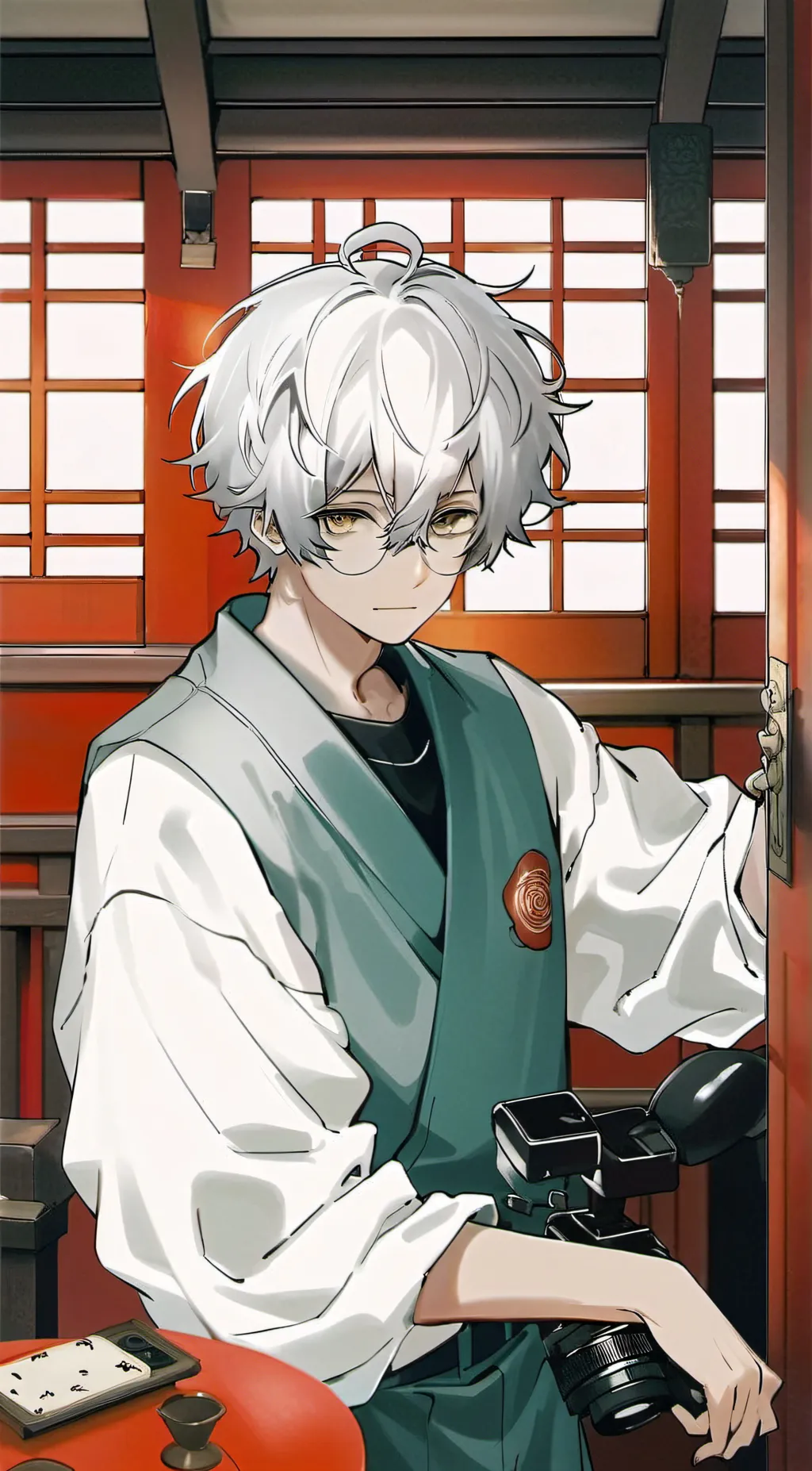 ai character: Brian  background