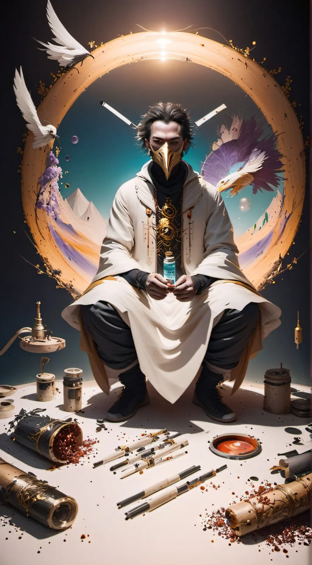 ai character: MHA experiment background