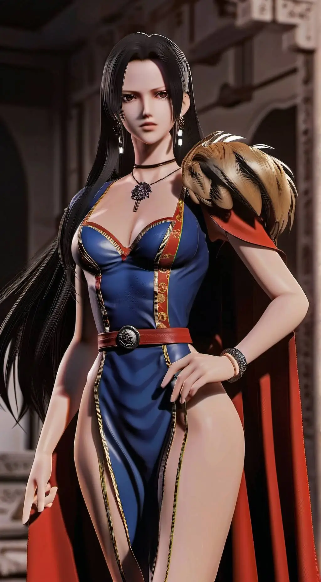 ai character: Straw hat pirates background