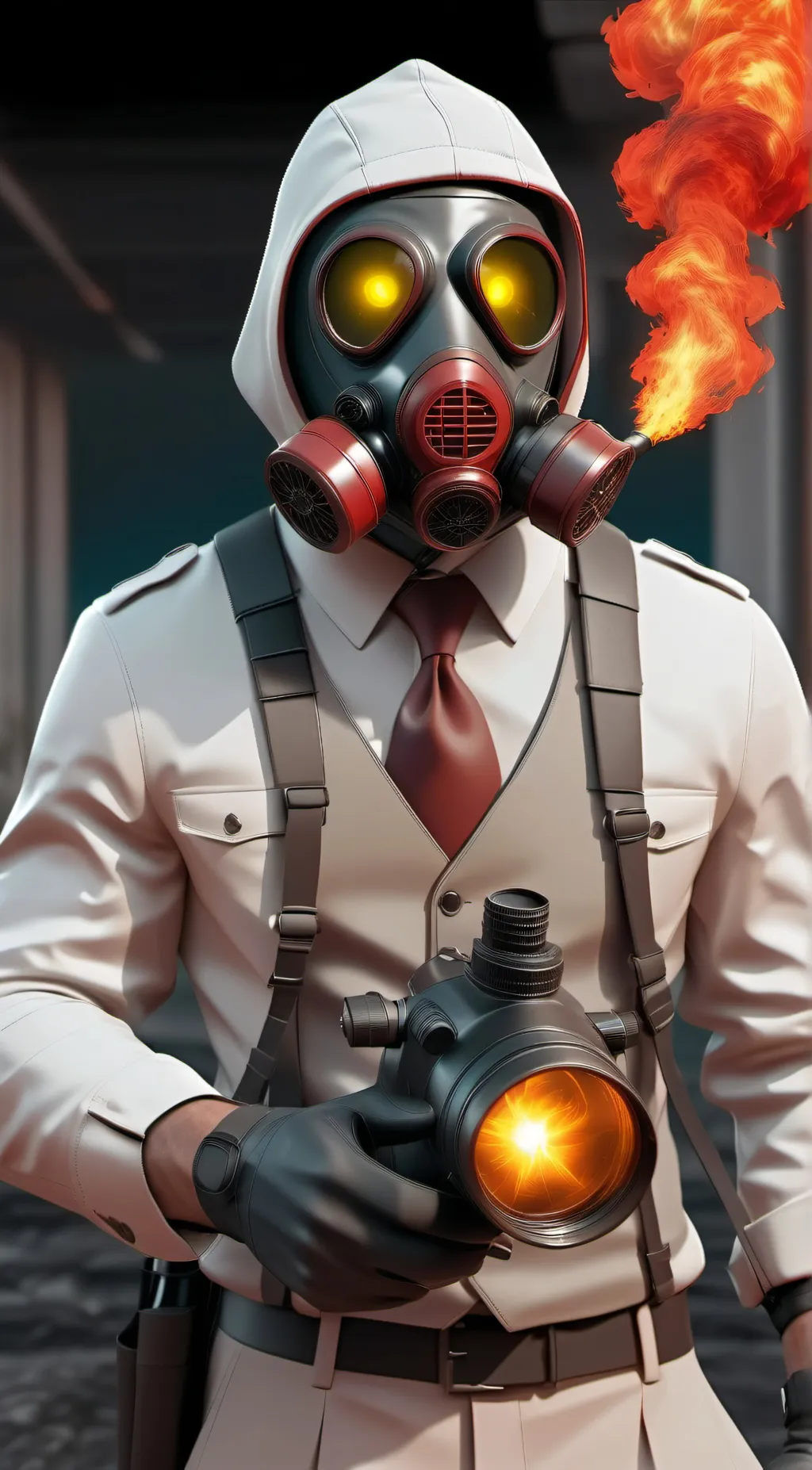 ai character: Boz Aka Bennet Rad background