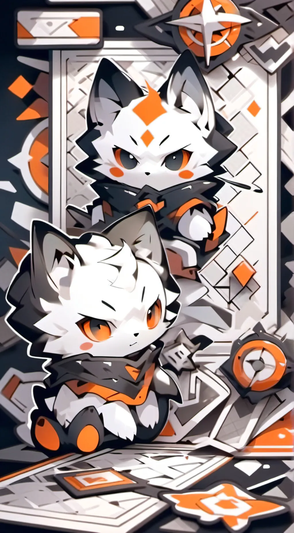 ai character: Hp x mha background