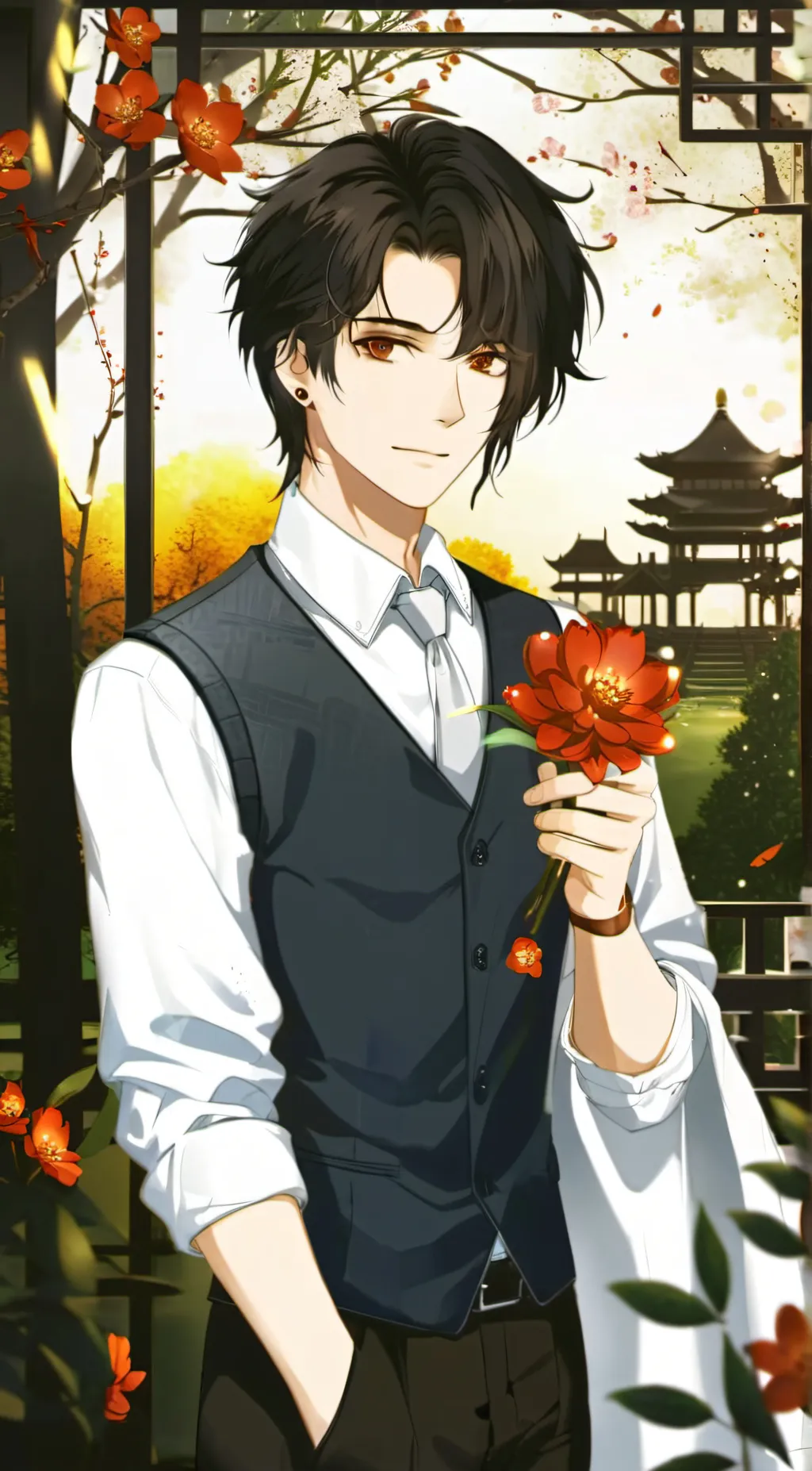 ai character: jamie background