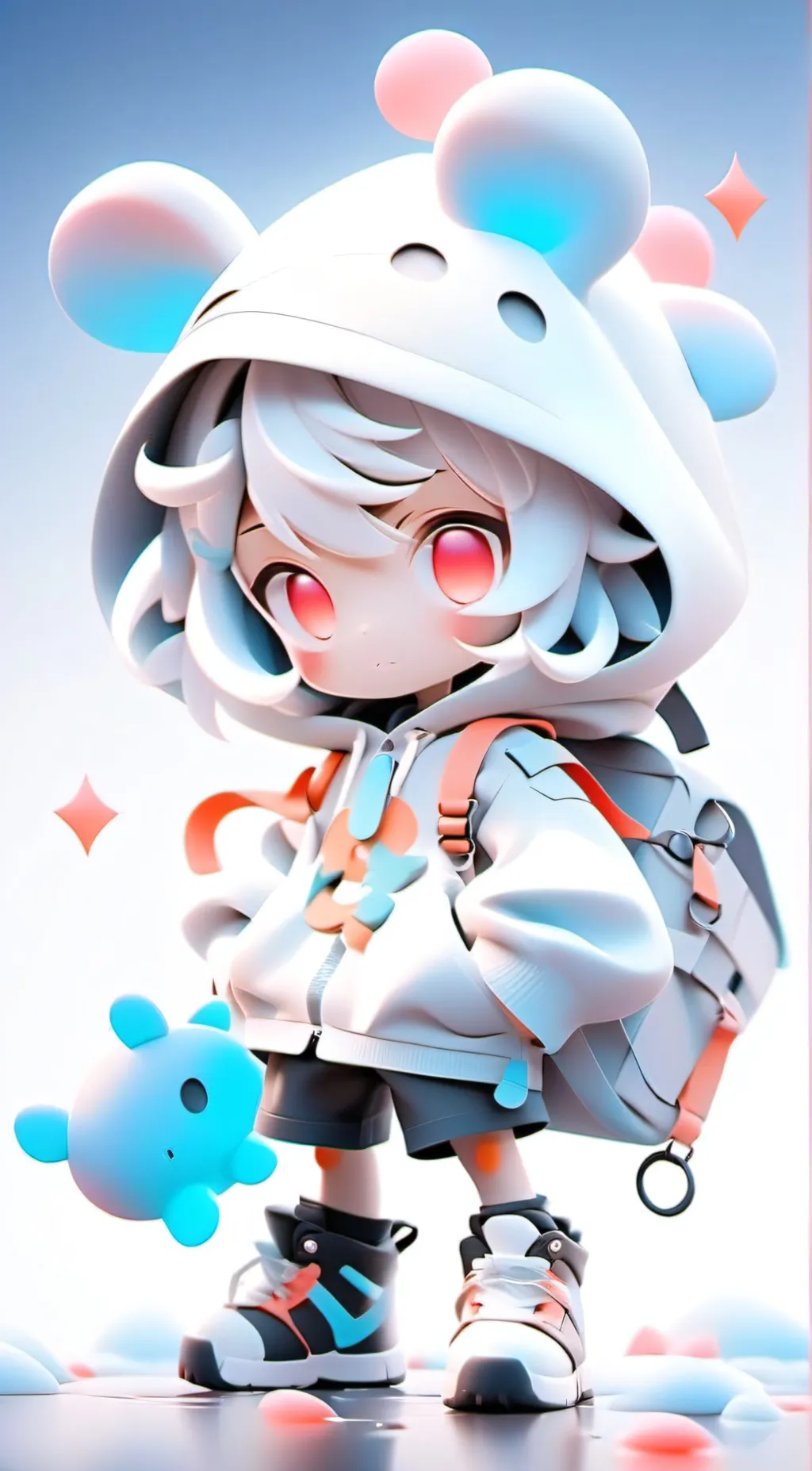 ai character: zip background