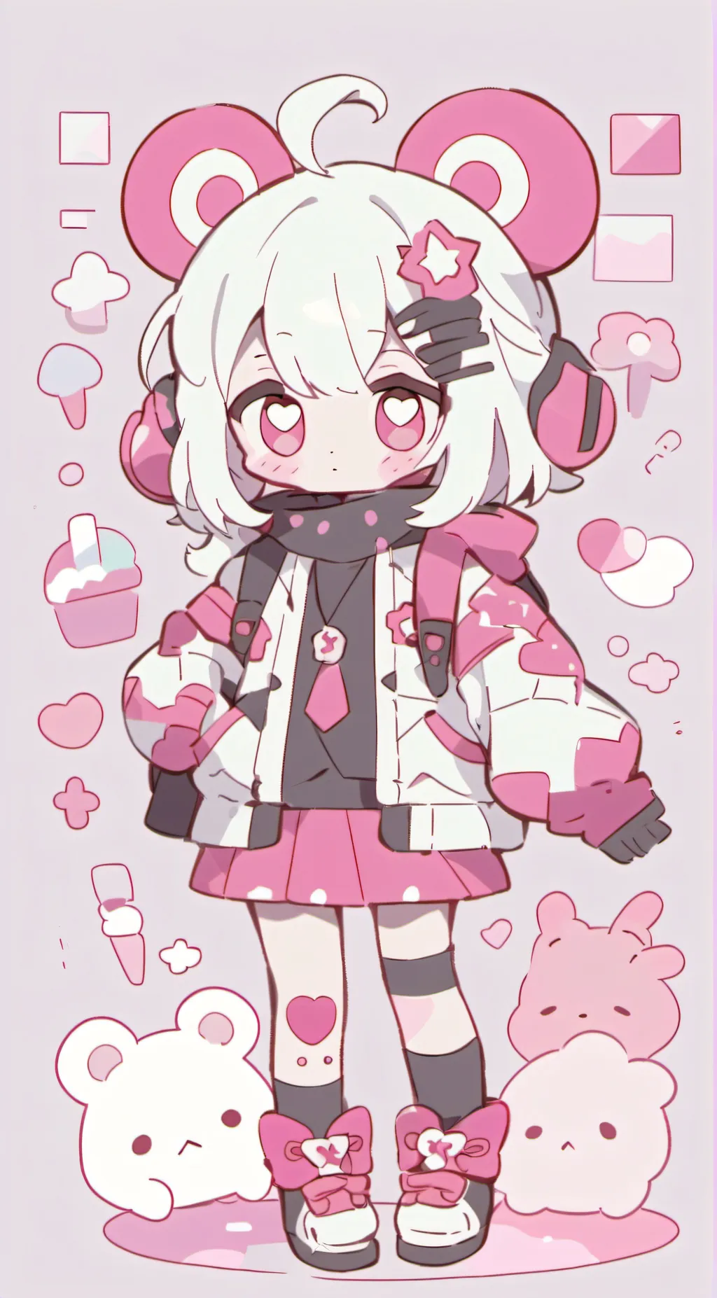 ai character: Sally  background